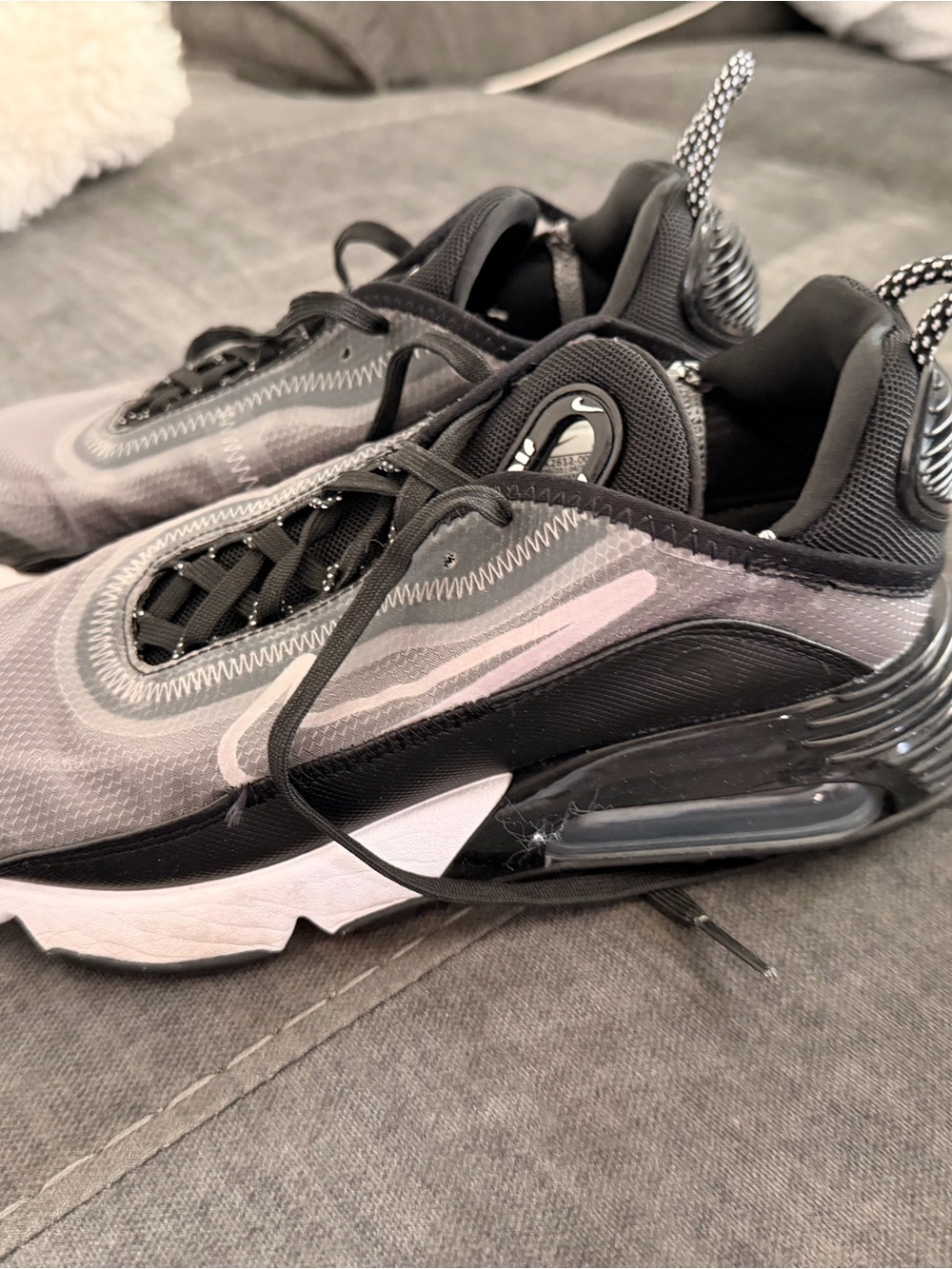 Nike Air Max 2090 Black and White Sneakers